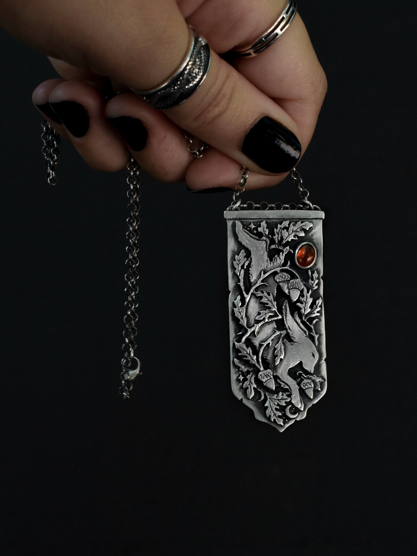 Tanglewood Hare - Sterling Silver