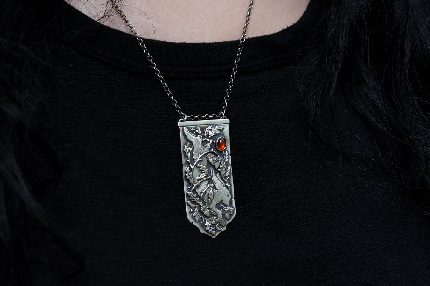 Tanglewood Hare - Sterling Silver
