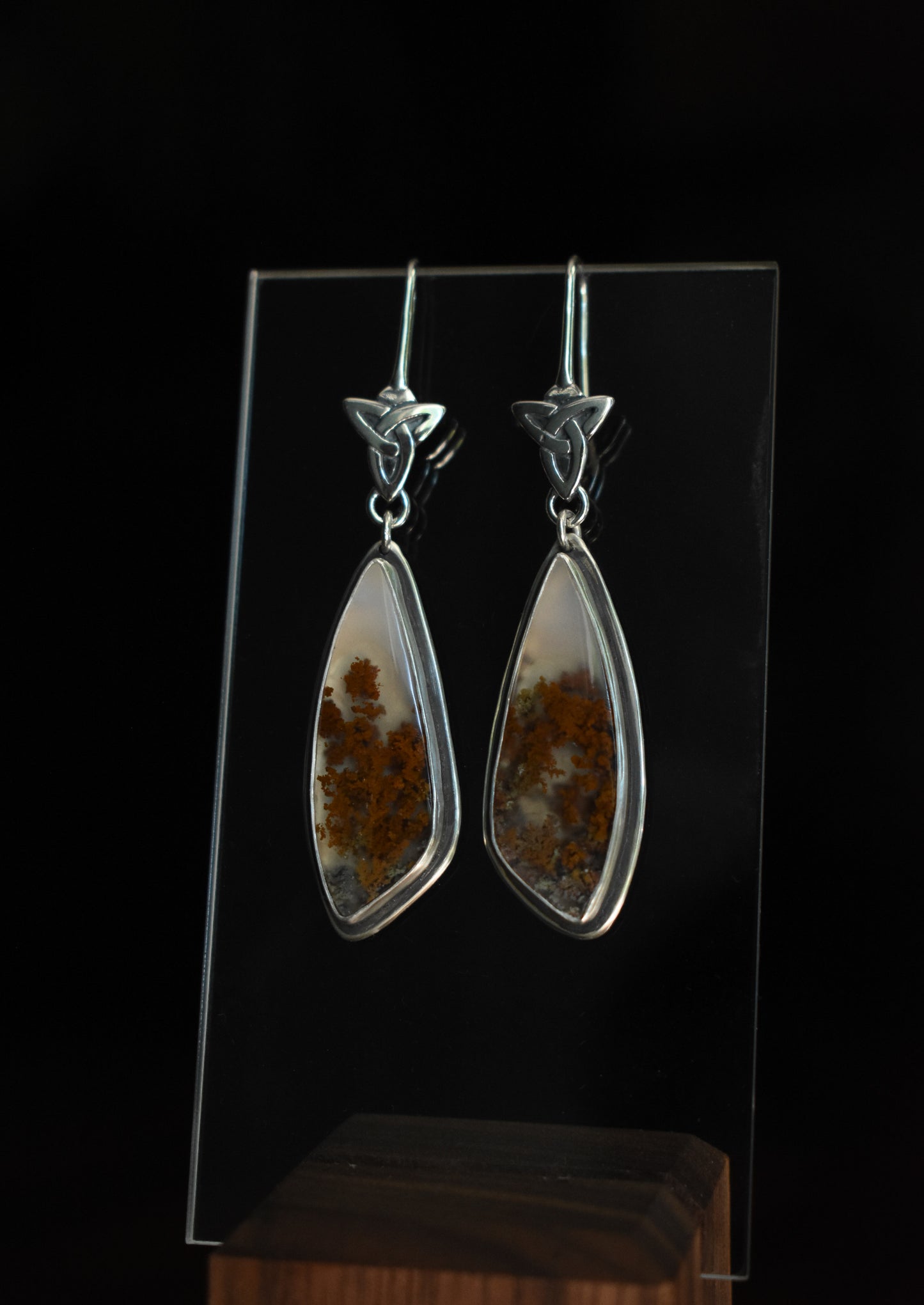 The Scottish Highlands Earrings - Sterling silver.