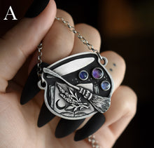 Load image into Gallery viewer, Witchy Cauldrons, Sterling silver.
