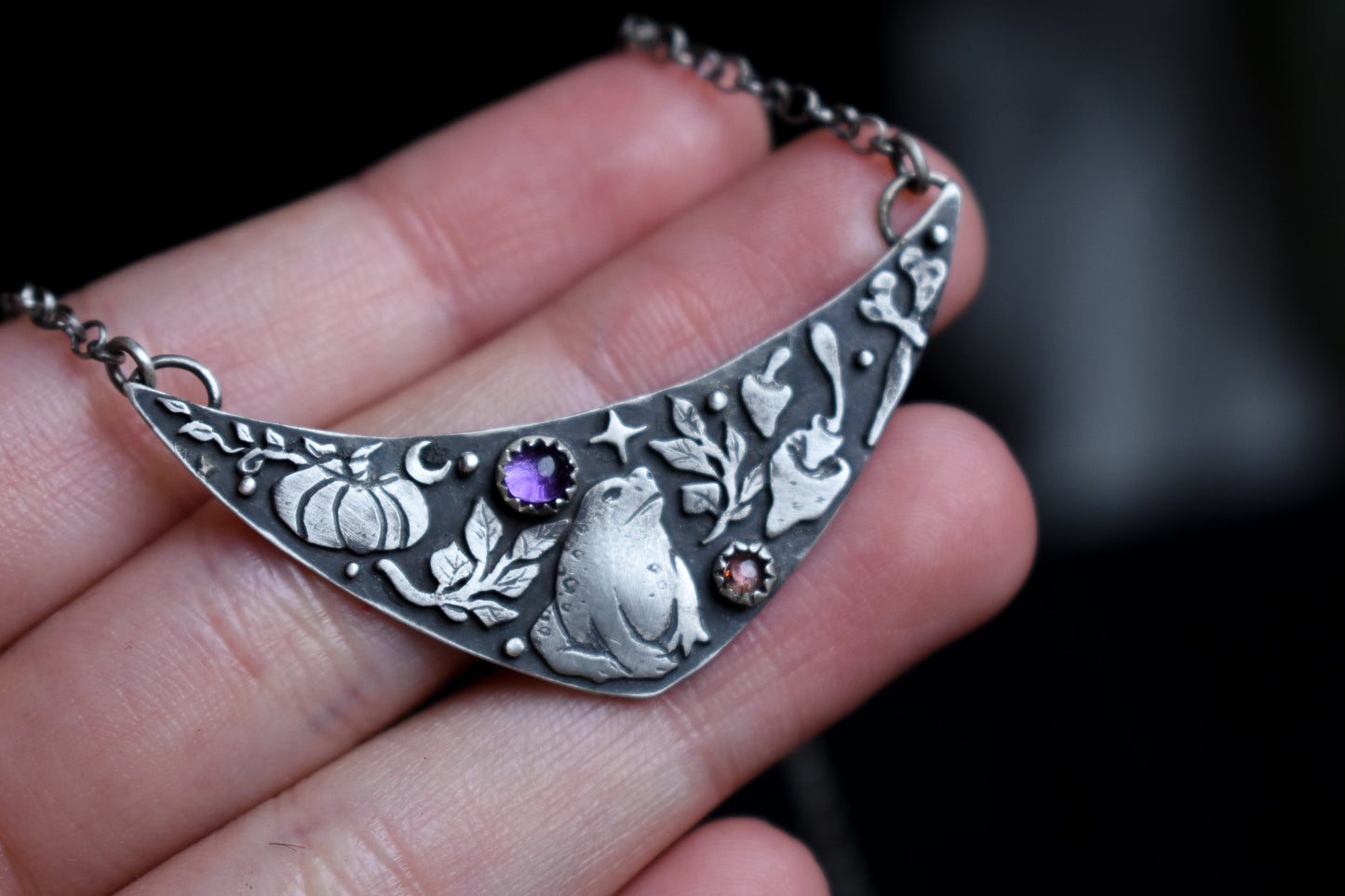 Witchy Aesthetic Necklace - Sterling silver