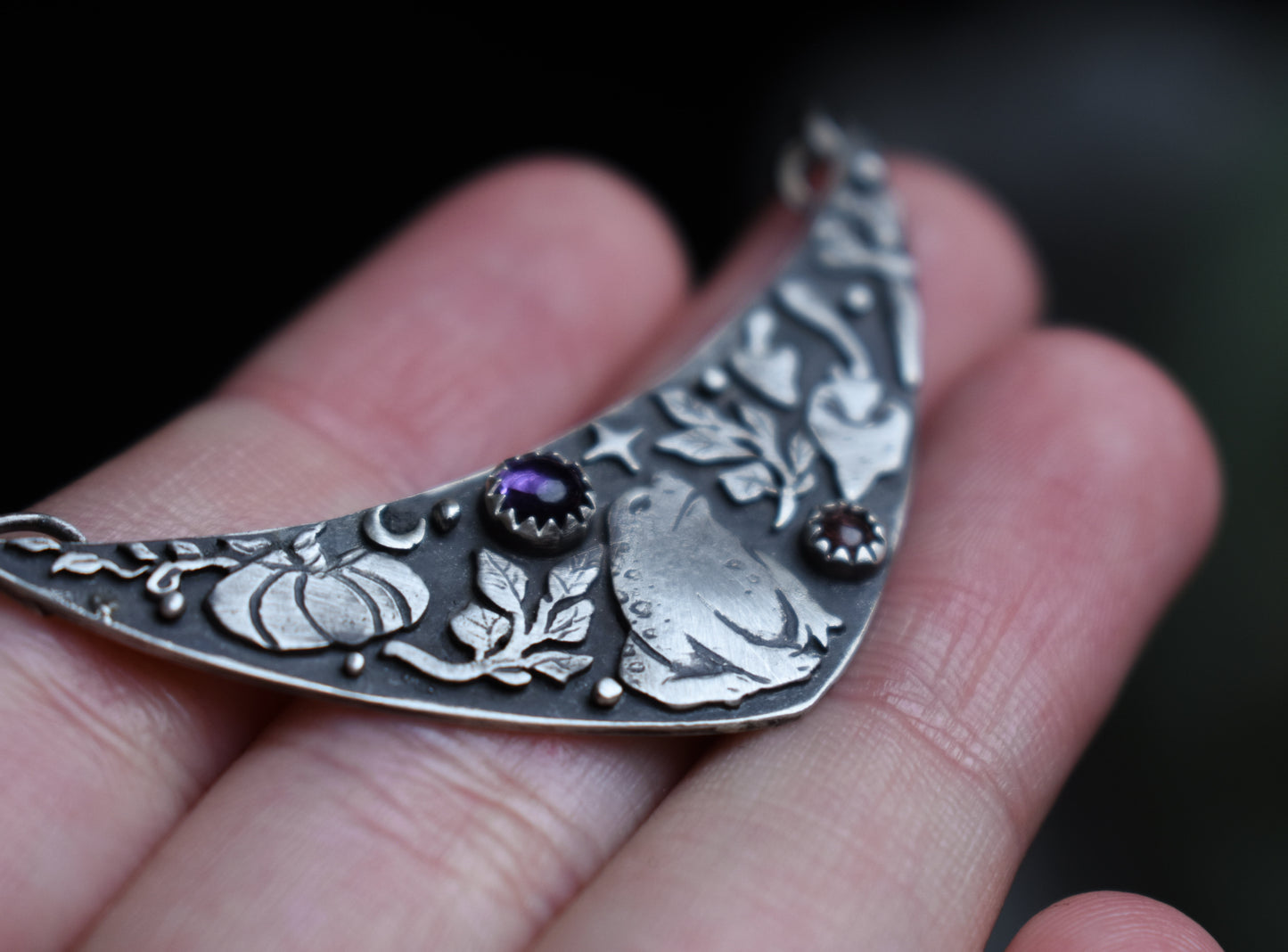 Witchy Aesthetic Necklace - Sterling silver