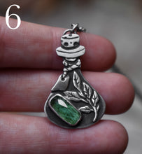 Load image into Gallery viewer, Herbology Potion Bottles, Sterling silver.
