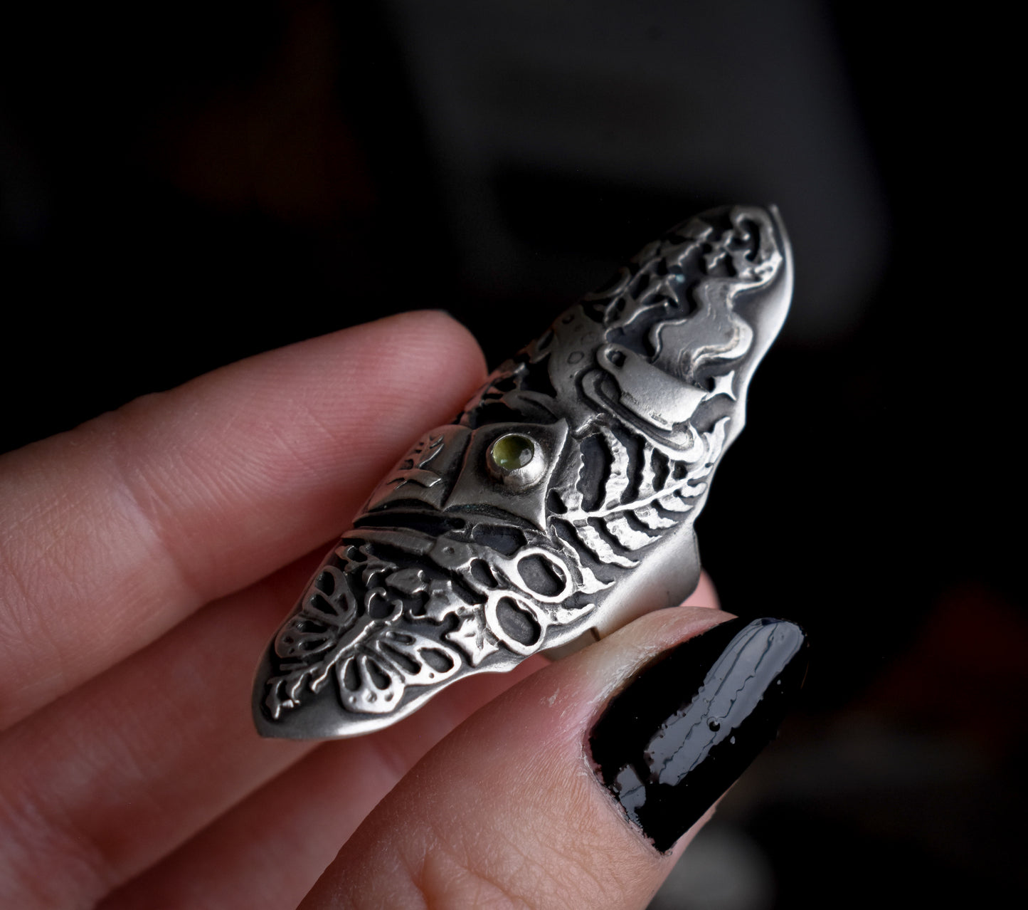 Herbology Witch Ring 6 3/4 US | Sterling Silver