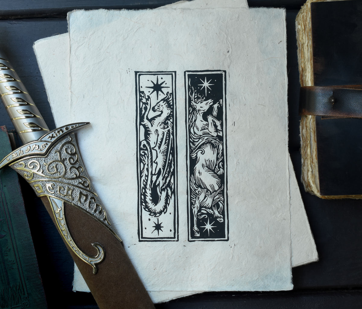 Mythical Beasts Art Print