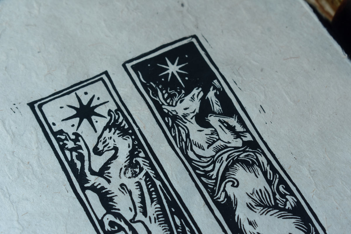 Mythical Beasts Art Print