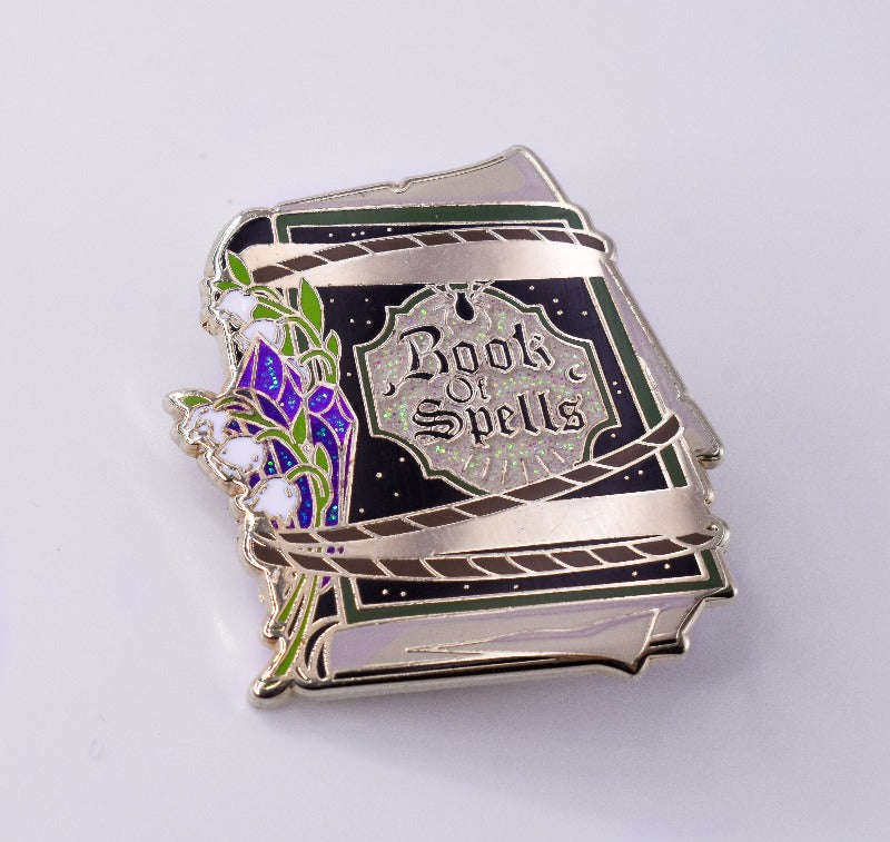Book of Spells-Enamel Pin
