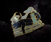 Load image into Gallery viewer, Sleeping Magical Cat-Enamel Pin
